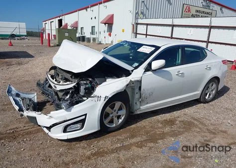 2015 Kia Optima Lx from USA, damaged, VIN KNAGM4A78F5643811